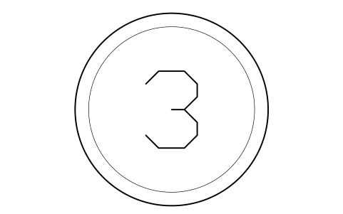 Preview of the Counter position number symbol, block SVC_COUNTER_NO