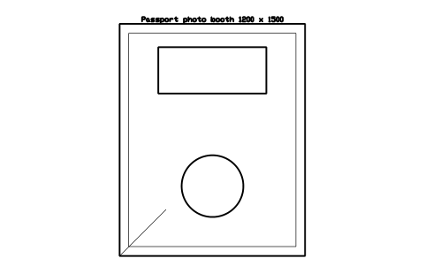 Preview of the Passport photo booth 1200 x 1500 symbol, block SVC_PHOTO_BOOTH