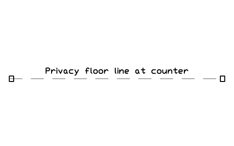 Preview of the Privacy floor line at counter symbol, block SVC_PRIVACY_LINE