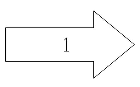 Preview of the Queue route arrow symbol, block SVC_QUEUE_ROUTE