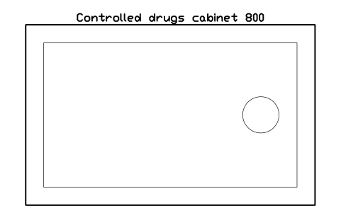 Preview of the Controlled drugs cabinet 800 symbol, block SVC_RX_CD_CABINET