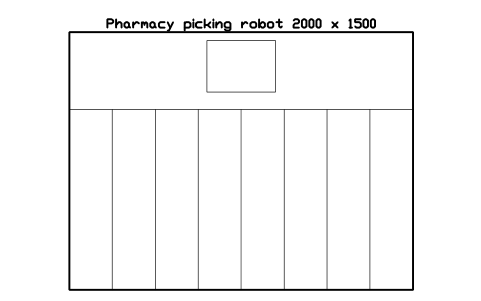 Preview of the Pharmacy picking robot 2000 x 1500 symbol, block SVC_RX_ROBOT