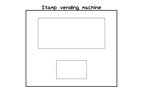 Preview of the Stamp vending machine symbol, block SVC_STAMP_VENDING