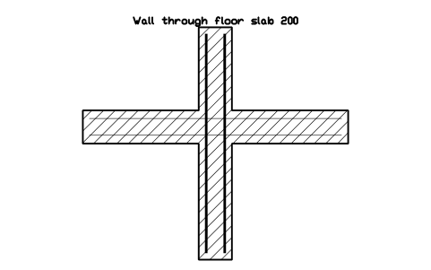 シンボル 壁が床スラブを貫通 200 のプレビュー（ブロック CWS_JOINT_WALL_FLOOR）