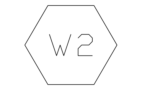 シンボル 壁種別記号 のプレビュー(ブロック CWS_WALL_TYPE_TAG)