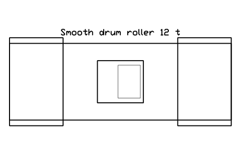 Preview of the Smooth drum roller 12 t symbol, block CSL_ROLLER_SMOOTH