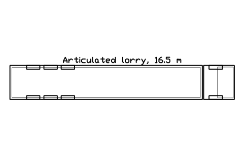Preview of the Articulated lorry, 16.5 m symbol, block CSL_TRUCK_ARTIC