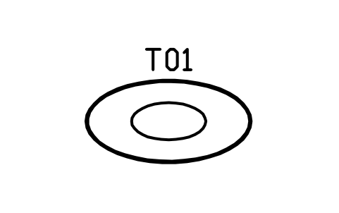식탁, 타원, 2000 x 1000 심볼 미리보기, 블록 CMM_DINING_OVAL