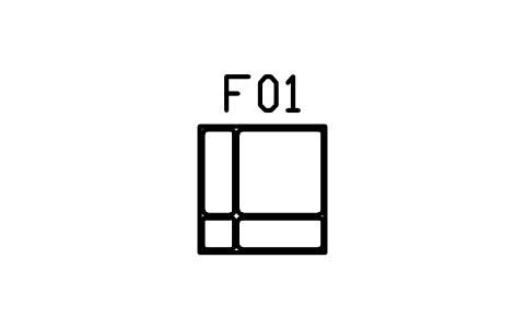 모듈, 코너, 950 x 950 심볼 미리보기, 블록 CMM_MOD_CORNER