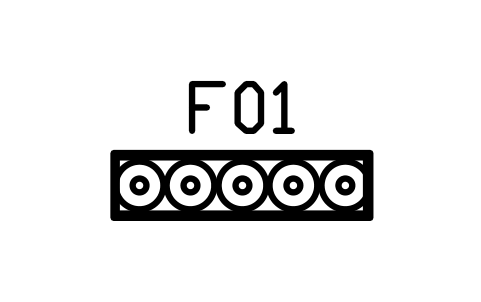 플랜터 박스, 1400 x 350 심볼 미리보기, 블록 CMM_PLANTER_1400