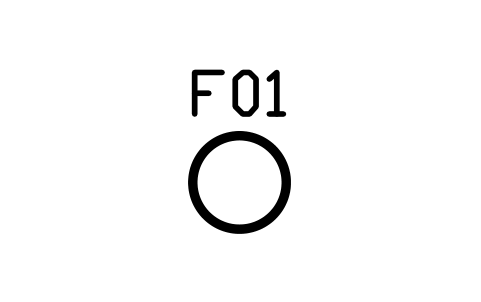 푸프, 원형, 600 심볼 미리보기, 블록 CMM_POUF_600