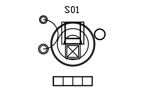 독서 코너 세트, 의자와 선반 심볼 미리보기, 블록 CMM_SET_READING