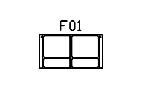 소파, 슬림 팔걸이, 2인용 심볼 미리보기, 블록 CMM_SOFA_SLIM_2