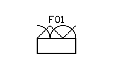 옷장, 여닫이, 문 3개, 1500 심볼 미리보기, 블록 CMM_WARD_HINGED_3
