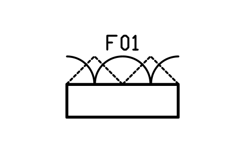옷장, 여닫이, 문 4개, 2000 심볼 미리보기, 블록 CMM_WARD_HINGED_4