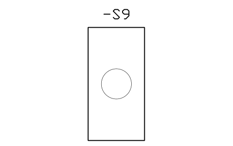 Vorschau des Symbols Door position switch, Block CPL_DOOR_SWITCH