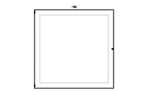 Vorschau des Symbols Wall enclosure 1200 x 1200, Block CPL_ENC_1200X1200