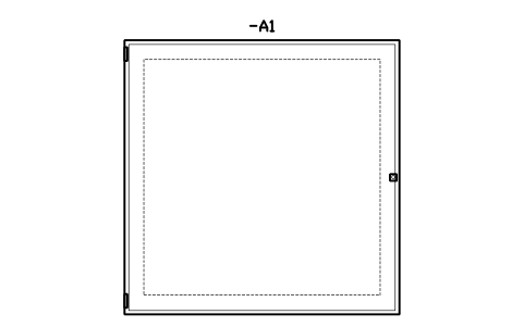 Vorschau des Symbols Wall enclosure 800 x 800, Block CPL_ENC_800X800