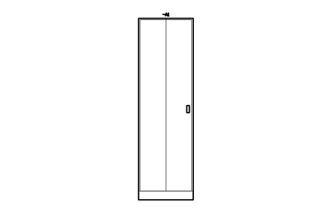 Vorschau des Symbols Floor-standing cabinet 600 x 2000, Block CPL_ENC_FS_600X2000