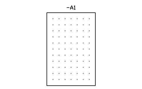 Vorschau des Symbols Mounting plate 400 x 600, Block CPL_ENC_PLATE_400X600