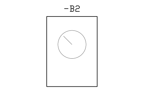 Vorschau des Symbols Enclosure hygrostat, Block CPL_HYGROSTAT