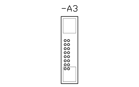 Vorschau des Symbols Digital output module, 16 channels, Block CPL_IO_DO16