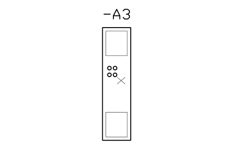 Vorschau des Symbols Temperature input module, 4 channels, Block CPL_IO_RTD4