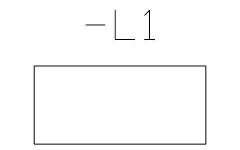 Vorschau des Symbols Device label holder, Block CPL_LABEL_HOLDER