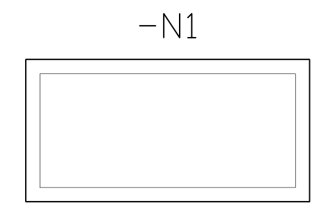 Vorschau des Symbols Nameplate 100 x 50, Block CPL_PLATE_LABEL