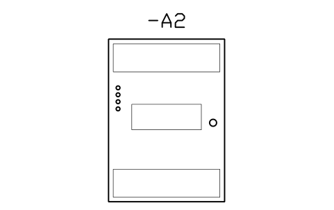 Vorschau des Symbols PLC CPU module, large, Block CPL_PLC_CPU_L