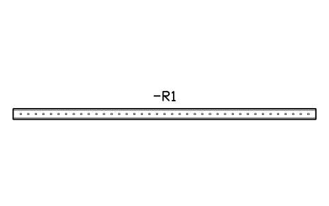 Vorschau des Symbols DIN rail 35 x 7.5, 1000 mm, Block CPL_RAIL_1000