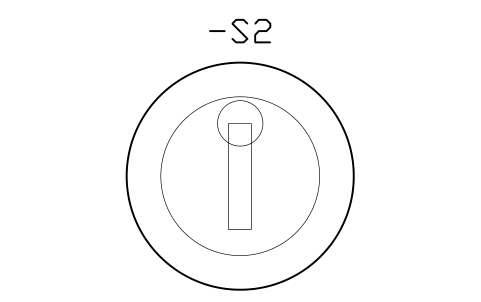 Vorschau des Symbols Key selector switch, Block CPL_SELECTOR_KEY