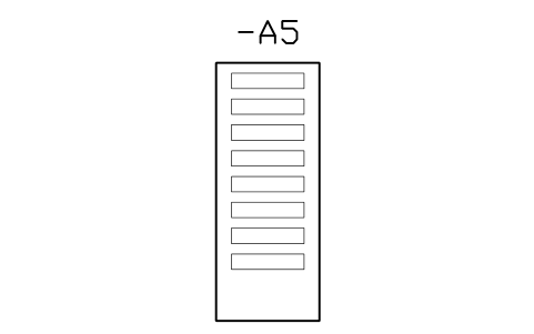 Vorschau des Symbols Ethernet switch, 8 port, Block CPL_SWITCH_ETH_8