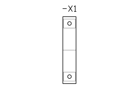 Vorschau des Symbols Feed-through terminal block, 16.2 mm, Block CPL_TERM_16