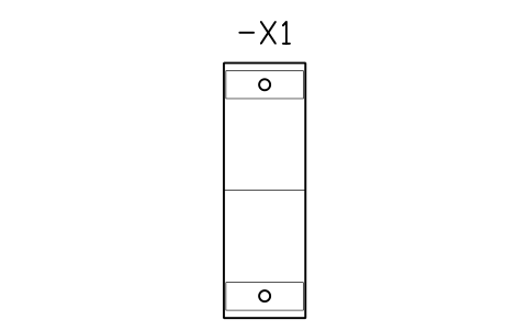 Vorschau des Symbols Feed-through terminal block, 32 mm, Block CPL_TERM_32