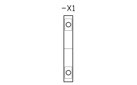 Vorschau des Symbols Feed-through terminal block, 8.2 mm, Block CPL_TERM_8