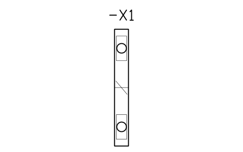 Vorschau des Symbols Disconnect terminal block, 6.2 mm, Block CPL_TERM_DISC