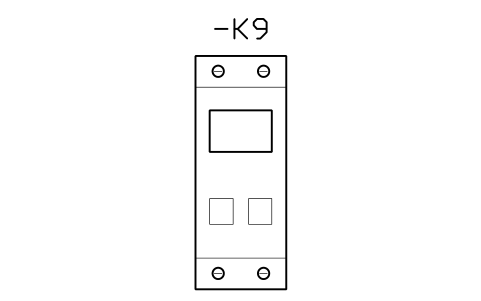 Vorschau des Symbols Digital timer, DIN rail, Block CPL_TIMER_DIGITAL