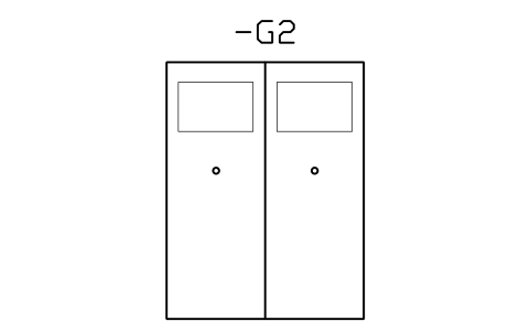 Vorschau des Symbols DC UPS module with battery module, Block CPL_UPS_DC