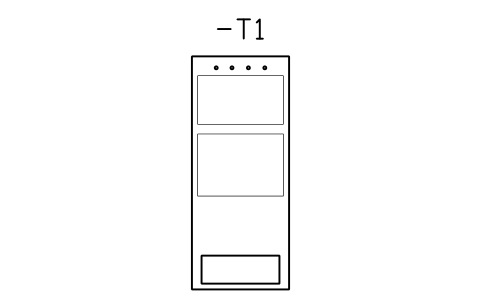 Vorschau des Symbols Frequency converter 7.5 kW, Block CPL_VFD_7K5
