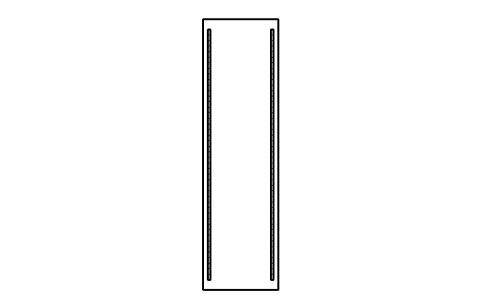 Vorschau des Symbols Rack frame 45U, Block DCL_FRAME_45U