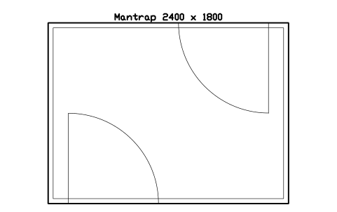 Vorschau des Symbols Mantrap 2400 x 1800, Block DCL_MANTRAP