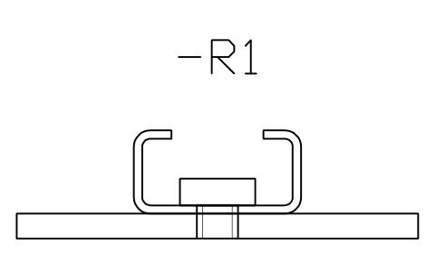 Preview of the C20 on plate, screw symbol, block DRL_PLATE_C20