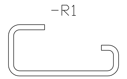 Preview of the G32 rail, section symbol, block DRL_SEC_G32