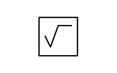 Prévia do símbolo Square root, bloco IS3_FN_SQRT