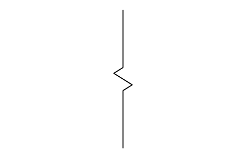Break line, vertical sembolünün önizlemesi, blok ANNO_BREAK_VERTICAL