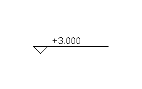 Level mark, open triangle sembolünün önizlemesi, blok ANNO_LEVEL_TRIANGLE
