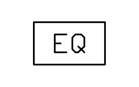 Tag, equal spacing (EQ) sembolünün önizlemesi, blok ANNO_TAG_EQ