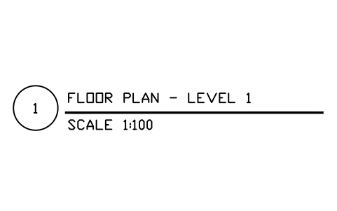 Drawing title with number and scale sembolünün önizlemesi, blok ANNO_TITLE_BAR