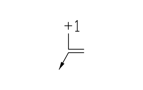 Vorschau des Symbols Eine Richtung, a3, +1, Block EDG_DIR_A3_P_1